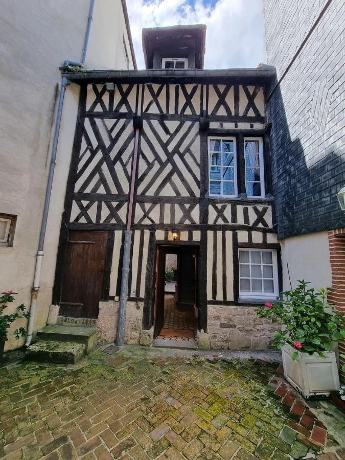 La Terrasse Notre Dame - Character House - 4P - Center Honfleur Exterior foto